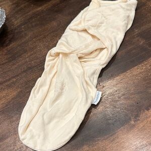 SwaddleMe Cream Baby Swaddle Blanket